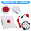 Tuya ZIGBEE Wall Emergency Button APP  Home Sensor 8x6 ZigBee Intelligent Remote Alarm 6