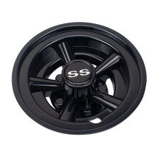 3Pcs 8Inch SS Cart Wheel Cover Cap 5 Spoke Design Hub Cap for Cart Club Car EZGO