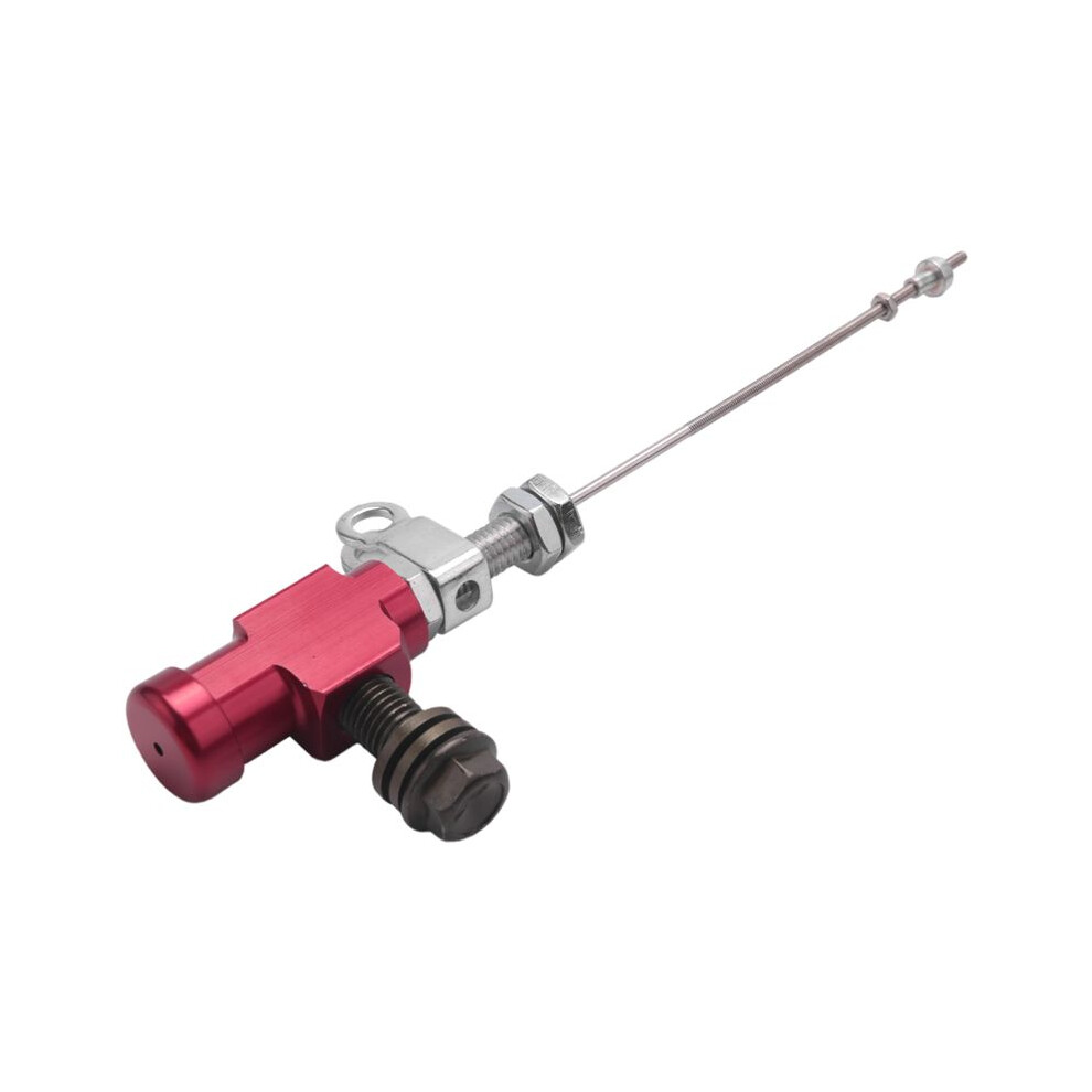 6X Motorcycle Hydraulic Clutch Master Cylinder Rod Brake Pump M10x1.25mm Aluminum Red 6032043560139