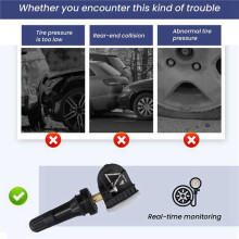 8 St 13544442 Däcktryckssensorövervakningssystem TPMS 433Mhz för för för för CT6 för