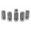 48Pcs Car Lug Nuts M14X1.5 Thread Cone  Car Wheel Nuts for  Silverado  1999-2019 1