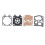5X Carburetor Diaphragm Kit for  MS170 MS180 MS210 MS230 MS250 2