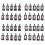 40PCS KettensäGe Kraftstofffilter 1