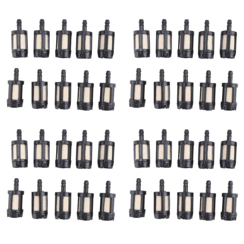 40PCS KettensäGe Kraftstofffilter