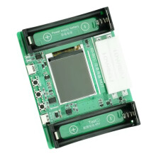 Tester Pojemności Baterii 18650 Typu C LCD z 1 Kanałem i Modułem Wykrywania Baterii Litowej MAh, Cyfrowy