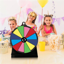 Jeu de Boisson à Roue Rotative pour Adultes avec Support de Base, Roulette, Roue de la Fortune pour Club, Restaurant, Salle de Classe, Fête