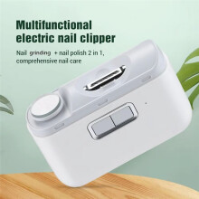 Intelligenter Automatischer Elektrischer Nagelknipser Multifunktions-Nagelschleifer Nagelpolieren USB-Aufladung