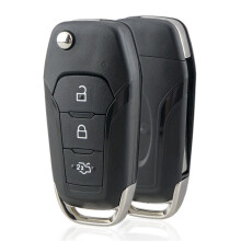 5X Car Remote Key 3 Button 433MHz 49Chip Fit for KA+ Modeo Glaxy S-Max 2014 2015 2016 DS7T-15K601-B