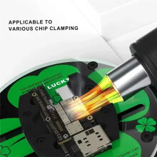 För Mijing GK19 Universal Chip Moderkort Fixtur för Mobiltelefon PCB CPU IC Chip Limborttagning Reparationsklämma