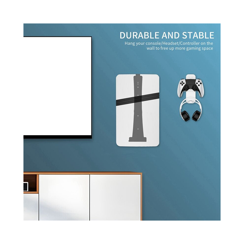 Console Wall Bracket Hanging Storage Bracket Storage Rack Storage Accessories For Ps5 Pro/Slim Game Console Black 4712902391044