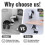 Wall Mounted Stand Bracket for PS5/PS4// Controller Headset Table Bottom Storage Bracket White 4
