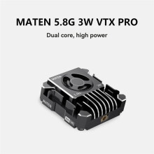 5.8G 3W VTX PRO 80CH FPV Video Transmission MMCX Built-in MIC for FPV Drone RC Model Long Range Flight