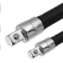 3-Piece Electric Wrench Elastic Connecting Rod Universal Flexible Shaft Quick Ratchet Wrench Spring Extension Rod