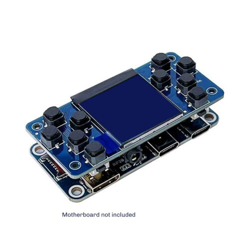 1.3inch LCD Display Screen with Game Button & Audio Buzzer for Raspberry Pi Zero, 4B, Pi 5, RP2040-PiZero 2