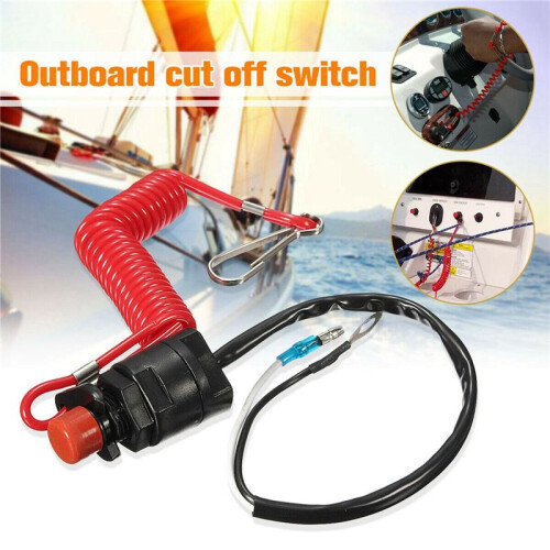 10X Boat Motor Emergency Kill Stop  for  / Outboard Stop Kill  Cut Off Switches 1