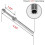 60Pack Threaded Terminal Stud Stainless T316 Marine Grade Stud End Fitting Terminal for 3/16 Inch Cable Deck Railing 6