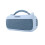 Shockproof Silicone Cover Case with Shoulder Strap for  SoundLink Max Speaker, Anti-Scratch Protective Pouch Bag B 4