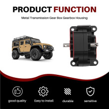 Caixa de Engrenagens de Transmissão Metálica para TRX4M 1/18 RC Crawler - Peças de Upgrade