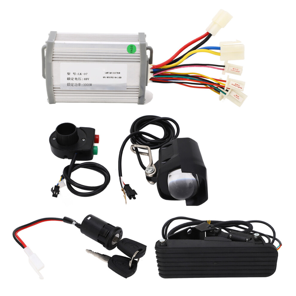 Electric Vehicle Motor Controller, Aluminium Brake Lever Ensures Reliable Braking, Sensitive Control Provides Smooth Speed Regulation, Stall 9425574475633