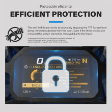 Motorcycle TFT Theft Protection for- R1250GS R1200GS Adventure LC R1200GS Meter Frame Cover Screen Anti Theft Brace