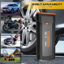 Car Jump  4000A Battery Charger Emergency Power Bank Booster for 12V Gasoline and  Vehicles Starting