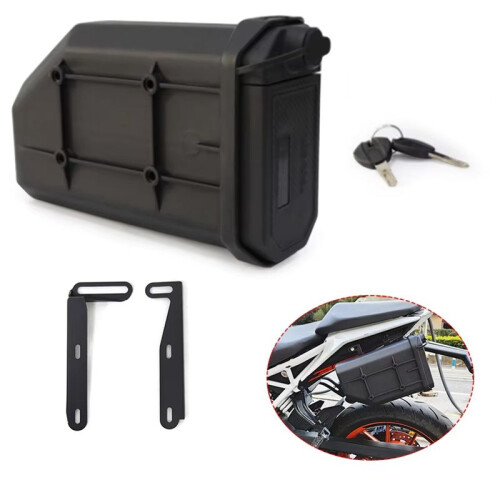 Motorcycle Tool Box for  390 125 250 Waterproof Side Box Tail Toolbox First-Aid/ Breakdown Toolbox Accessories 1