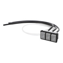 Ersatz-Lendenstützenventil für LKW-Sitz 29074‑02 3-Tasten 350 mm Schlauch für MAN TGX