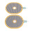 2Pcs Thin Film Pressure Sensor 0.5-50KG, Ring Shaped Force Sensor 13
