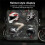 F2 Helmet Intercom  5.0 Motorcycle Wireless Headset 1000M Waterproof BT Moto Interphone Type-C Fast Charging 6