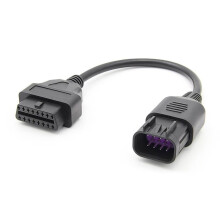 Adaptador de Cabo OBD2 de 8 Pinos A 16 Pinos para RZR / Ranger / General / Esportista / ACE / Adaptador de DiagnóStico de Estilingue
