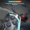 P4 Wireless Gaming Controller RGB Light  Wireless Gamepad 6-Axis Gyro for PS4 PC 2