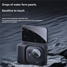 Screen Protector for Go Ultra Tempered Glass Film 2in1 Screen Film+Lens Film for Go Ultra