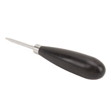 Stainless Steel & Sandalwood Racquet Stringing Awl 17cm