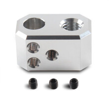 Trianglelab Prusa MK4 Nextruder Heaterblock Aluminum Block for the Hotend Assembly Dedicated for Printers Nextruder