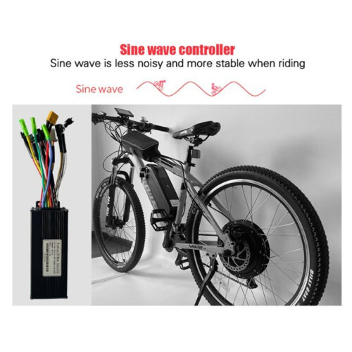 Ebike Controller 36V48V 750W 1000W Borstelloze KT 30A Sinus Drie-Modus Controller Elektrische Fiets Accessorice 1
