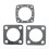 3X Motorcycle Carburetor Rebuild Kit for  Penta Solex 44PA1 856471 856472 3