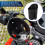 Universal Motorcycle Handlebar Cup Holder Fits Most Bikes, Plastic 5