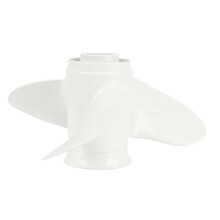 664-45952-00-EL 9 7/8 x 14 Aluminum Boat Outboard Propeller for  20-30HP White 10 Spline Tooth 3 Blades RH