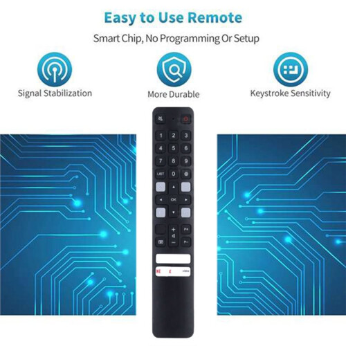 Replacement Remote Control for TCL TV for FMR5 Models No Voice Function 2