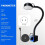 Magnetic Work Light, LED Machine Light, Work Light with Flexible & Magnetic Base, Shop Tool Lamp for Lathe US Plug 4