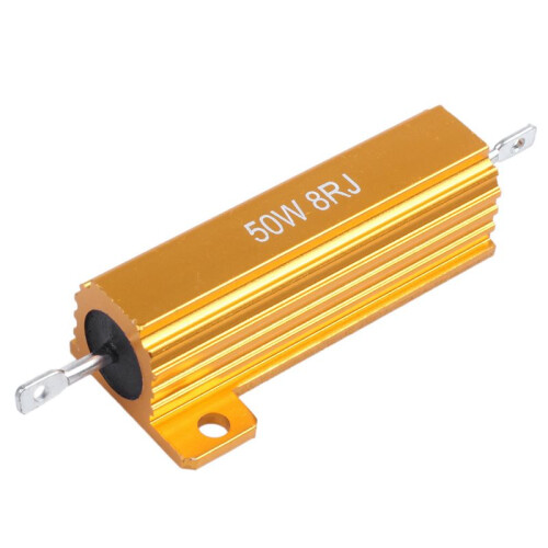 4 Pc-Elektronische Aluminium-Shell-WiderstäNde 5% 8 Ohm 50W 1