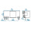 2X DP1435 12V PoE Module Solid Capacitor Embedded Pin Type Standard 48V Small Size Supports 100M Gigabit 7