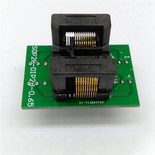 2X TSSOP20 Burn Block SSOP20 ST Chip Test Socket Programming Adapter OTS28-0.65-01 2