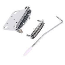 Conjunto de cola de puente Tremolo Mustang, 1,1 cm, metal.