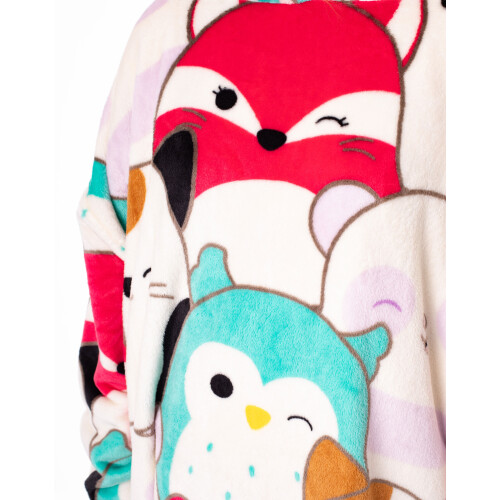 Squishmallows Squishmallows Blanket Hoodie (Womens Multicoloured) 2