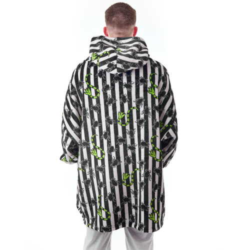 Beetlejuice Blanket Hoodie (Mens Multicoloured) 1
