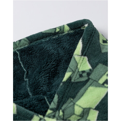 Minecraft Minecraft Blanket Hoodie (Boys Green) 2