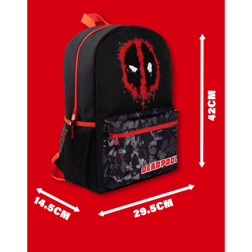 Marvel Marvel Backpack (Boys Black) 1
