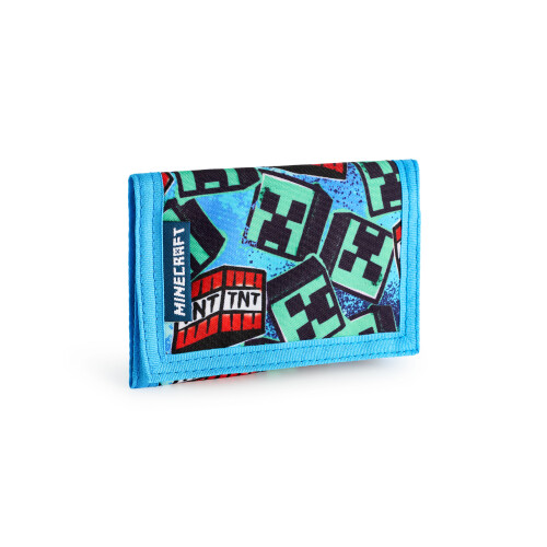 Minecraft Minecraft Strap Wallet (Boys Blue) 2