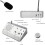 Window Speaker System, Dual Way Window Microphone Intercom Speaker, Intercom System for Business, Office, School EU Plug 2